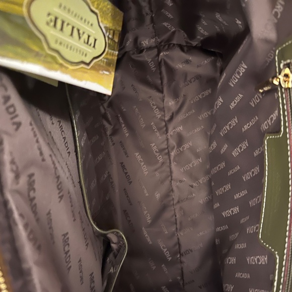 Arcadia genuine leather large tote - Picture 4 of 6